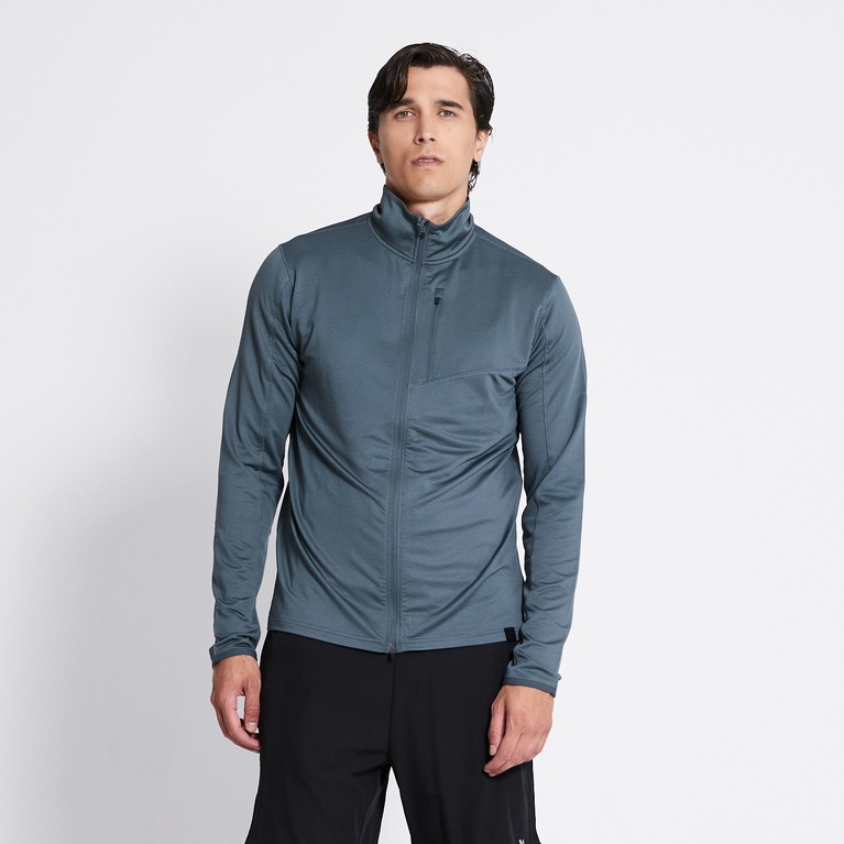 Functional sweater "MS Warm-up Jacket" Dark Teal